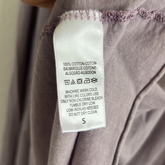 Free People We The Free Name Longline Tunic Tank Purple Hue Small - Picture 6 of 8